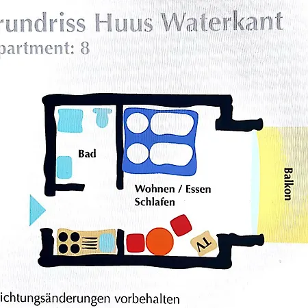 Apartment Huus Waterkant Wittdun